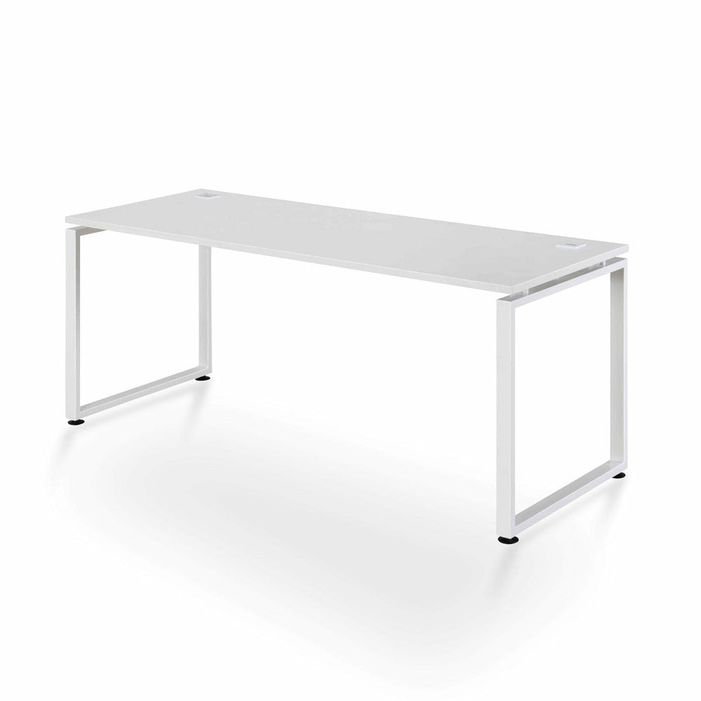 White and deals metal desk