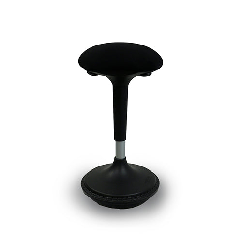 black wobble standing stool