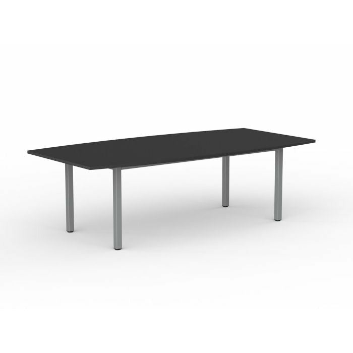Cubit 2400 x 1200 Boat Shaped Boardroom Table