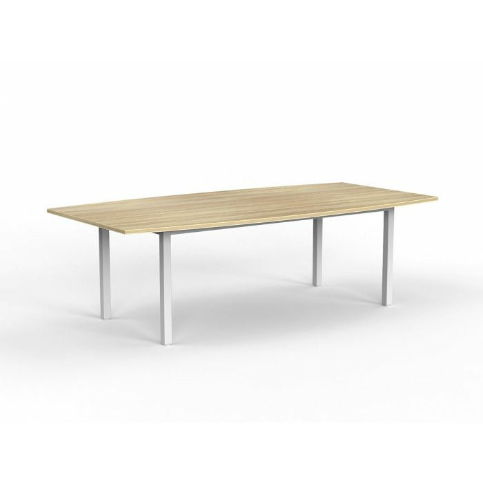 Cubit 2400 x 1200 Boat Shaped Boardroom Table