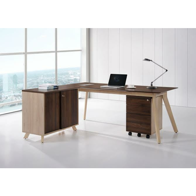 Copenhagen Desk And Storage Combo