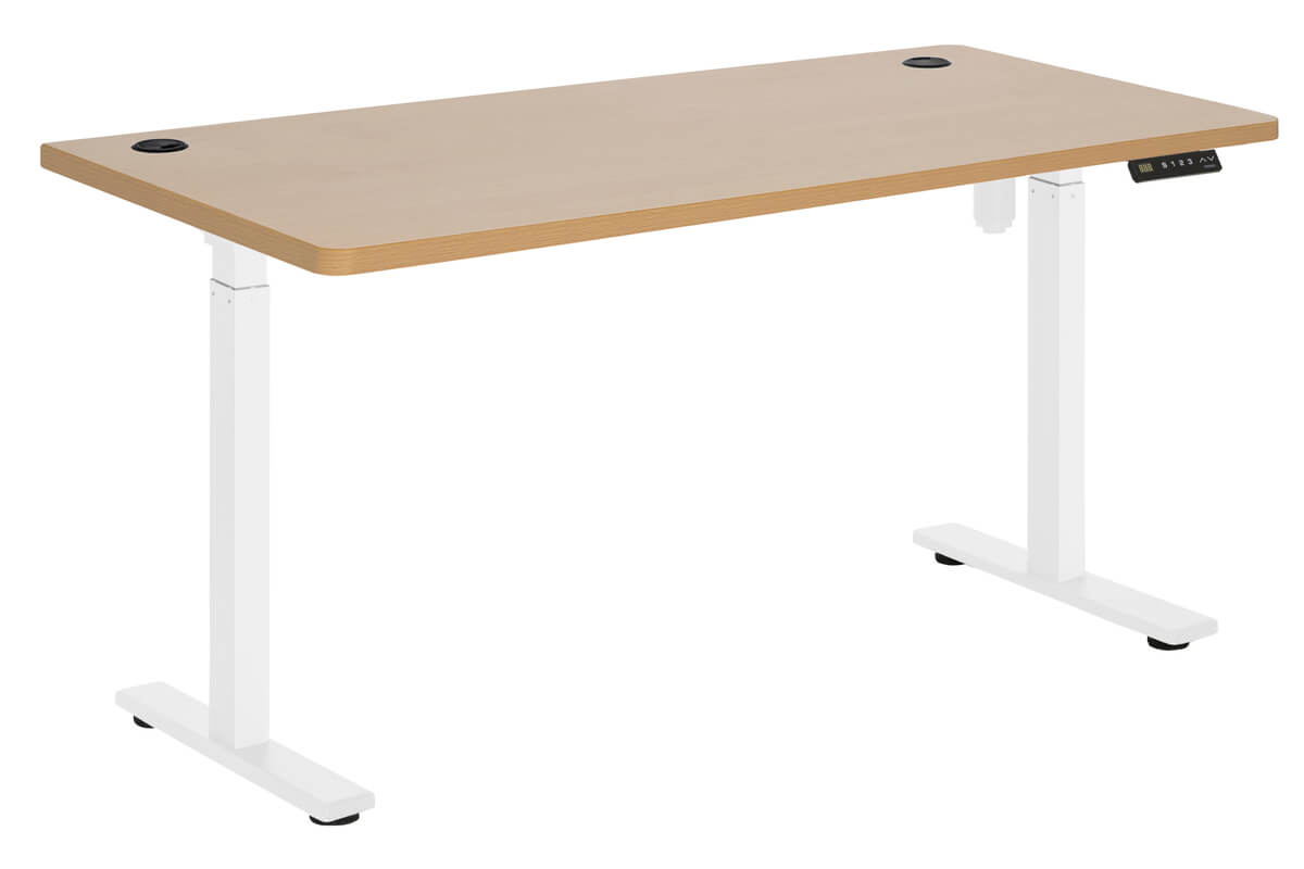 Electric Height Adjustable Desk Single Motor