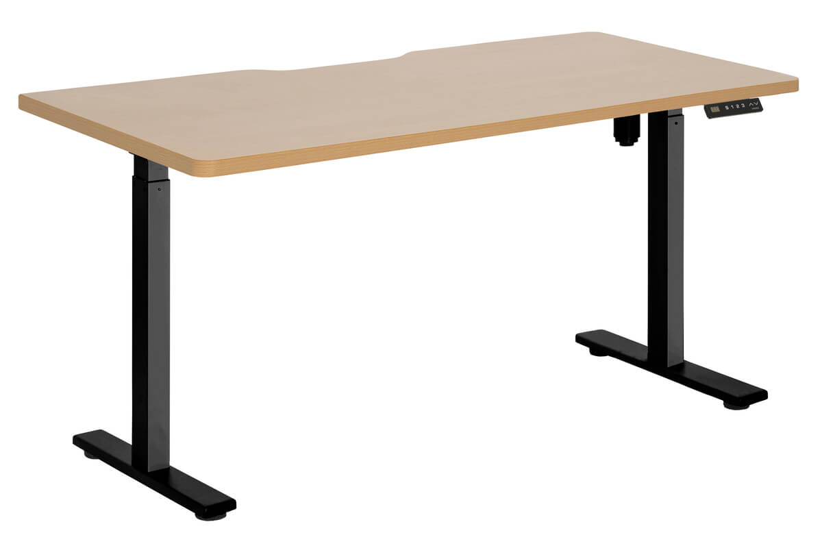Electric Height Adjustable Desk Single Motor