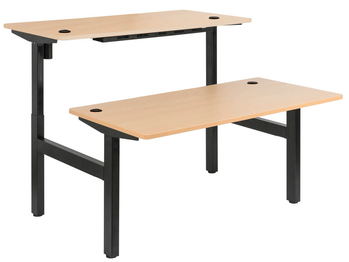 Combi B2B Fixed & Electric Height Adjustable Desk
