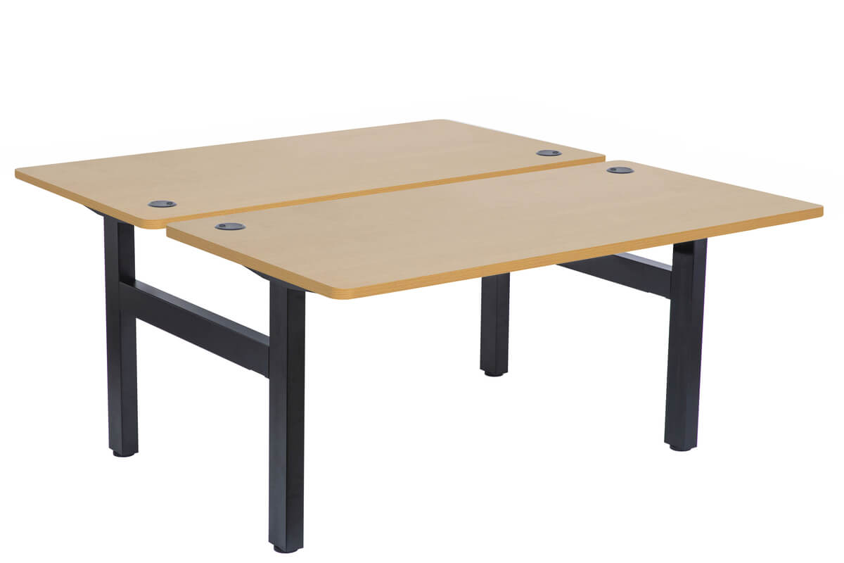 Pulse Fixed Height Back to Back Desk
