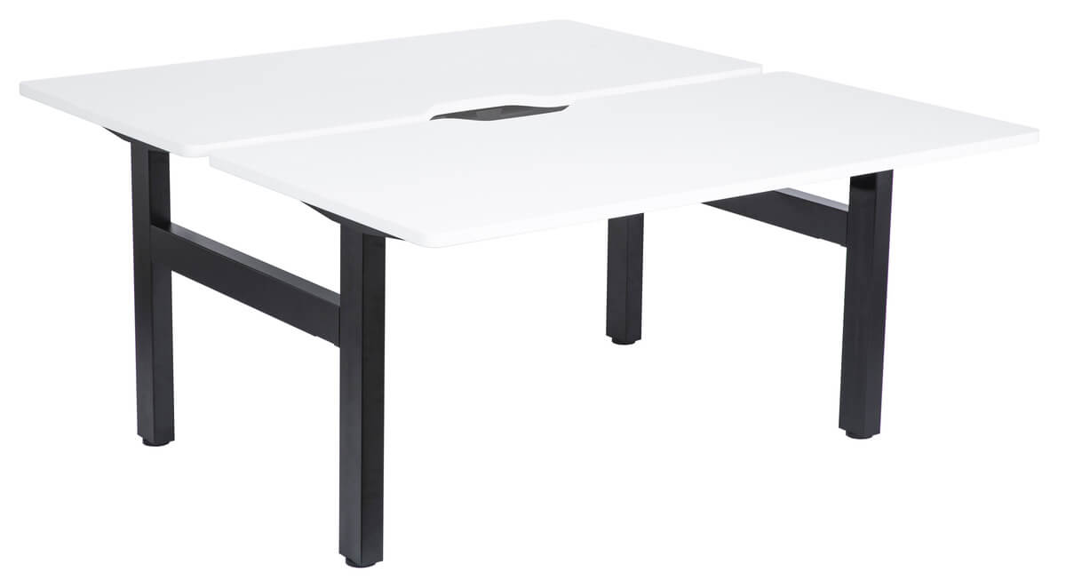 Pulse Fixed Height Back to Back Desk