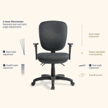 Arena 3.50 High Back Office Chair