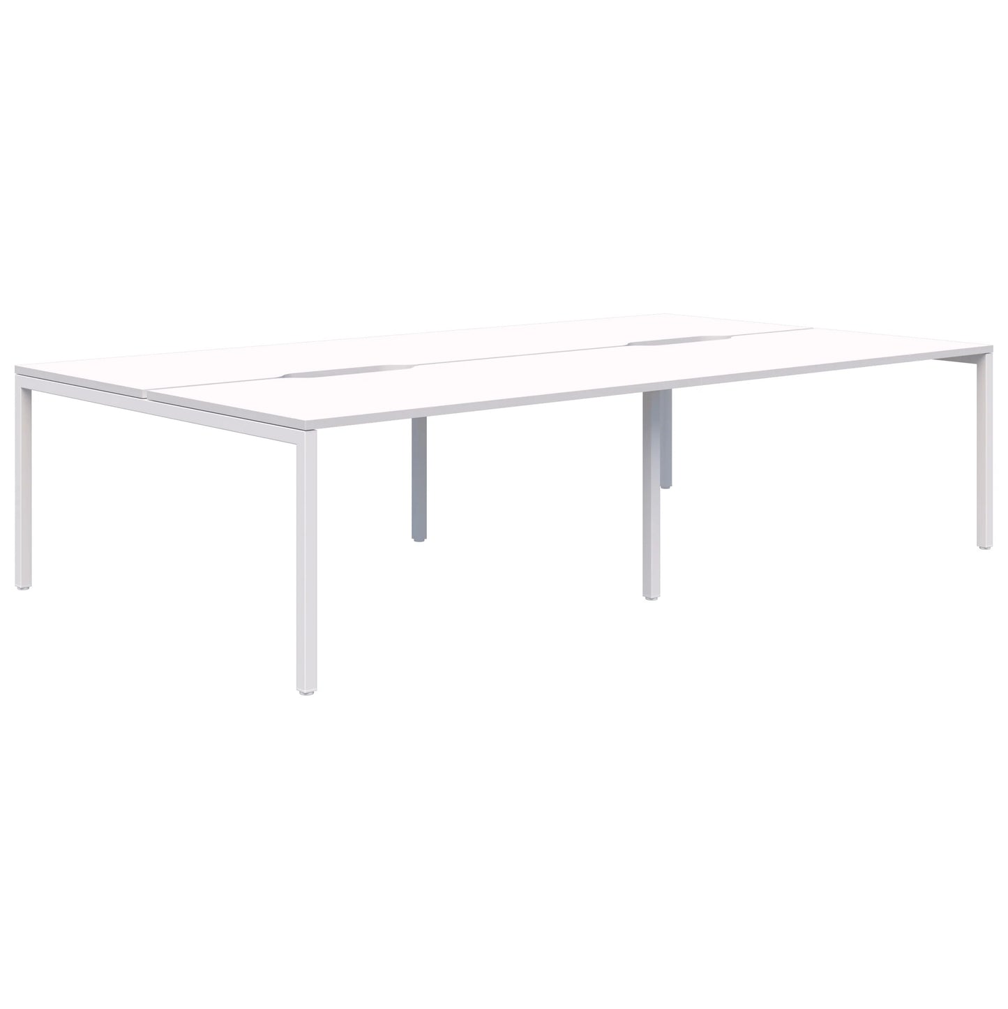 Avero Fixed Height Desk - 4 pod back to back