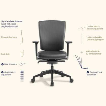 Cloud Upholstered Office Chair