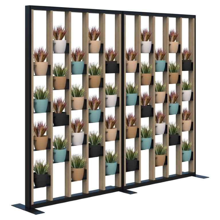 Connect Freestanding Plant Wall Inc Artificial Plants