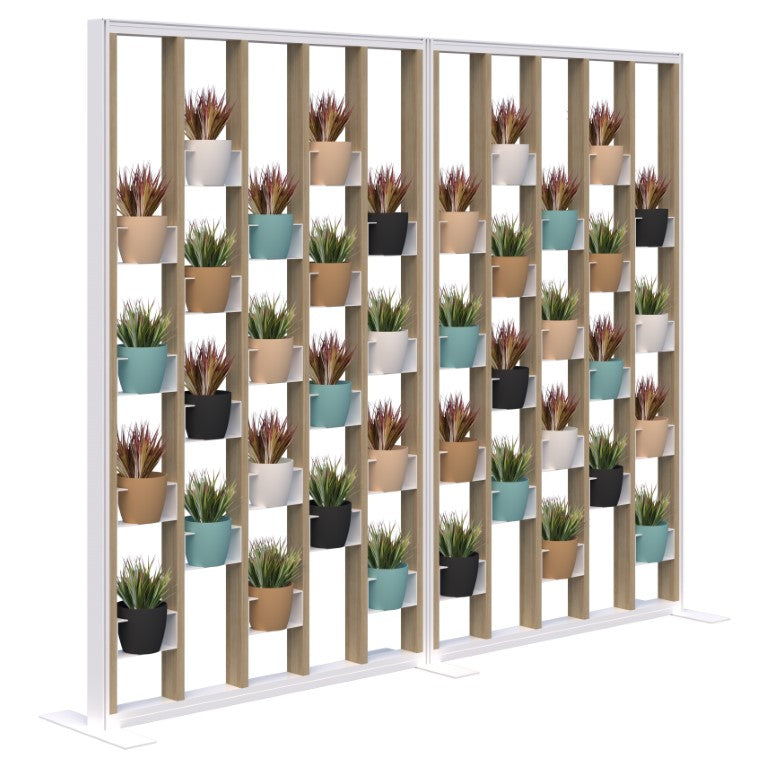 Connect Freestanding Plant Wall Inc Artificial Plants