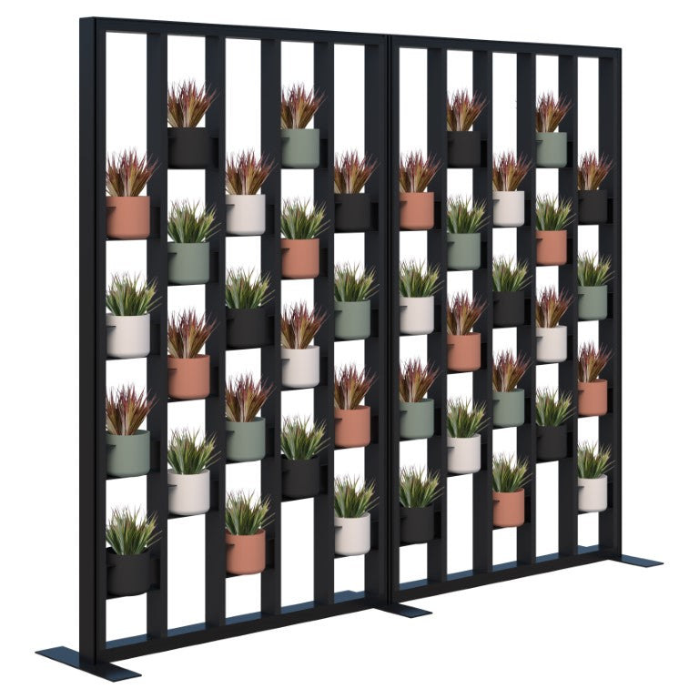 Connect Freestanding Plant Wall Inc Artificial Plants
