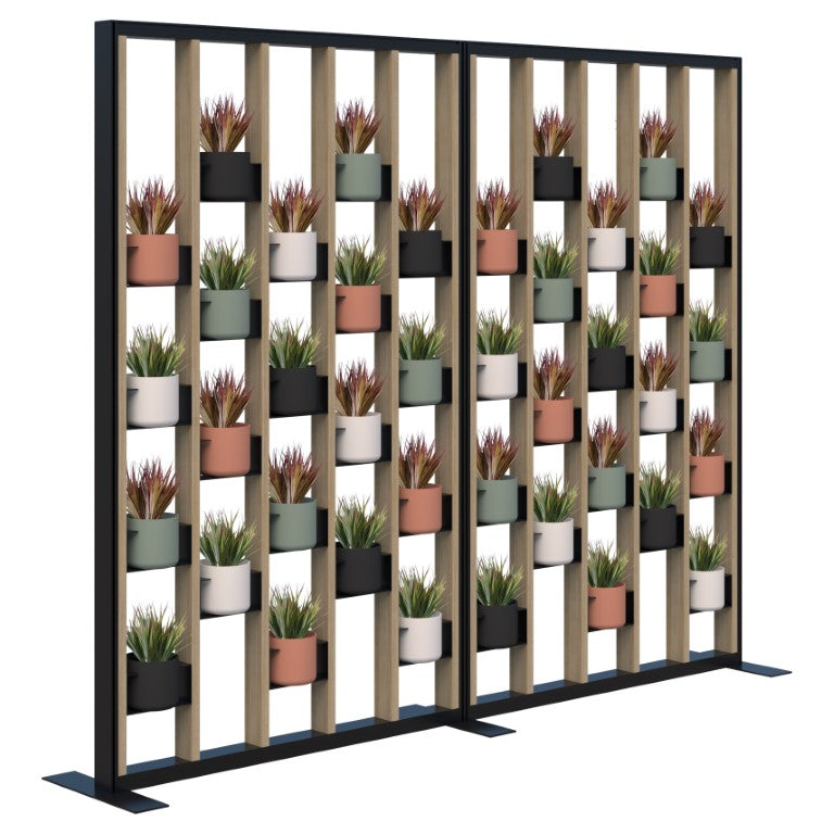 Connect Freestanding Plant Wall Inc Artificial Plants