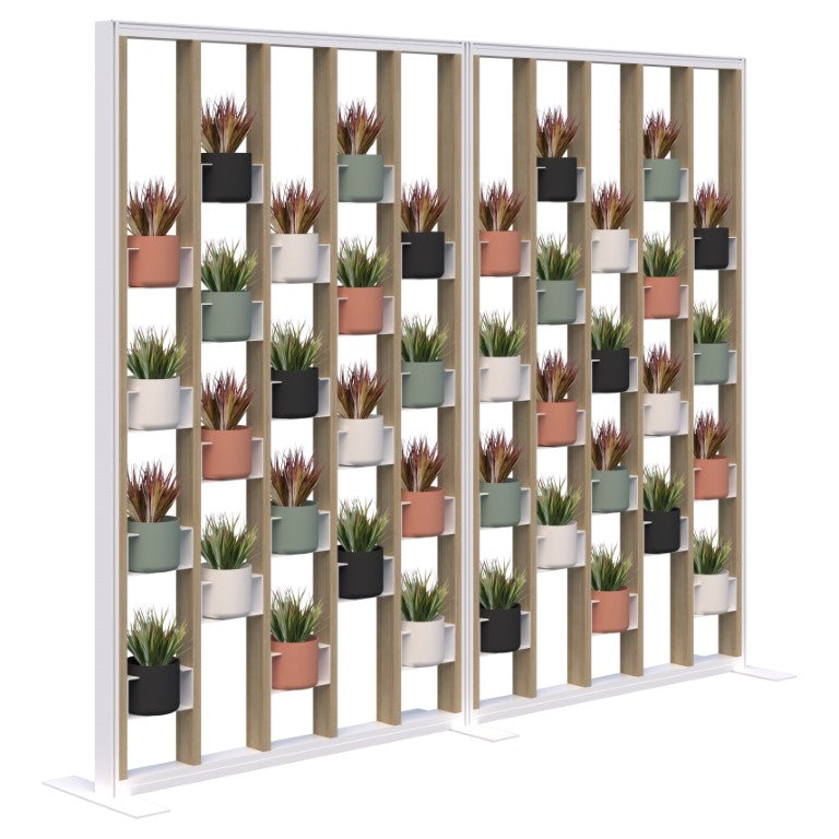 Connect Freestanding Plant Wall Inc Artificial Plants