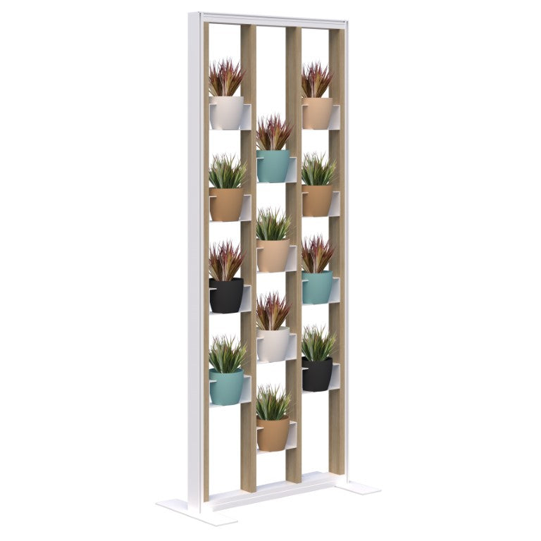 Connect Freestanding Plant Wall Inc Artificial Plants