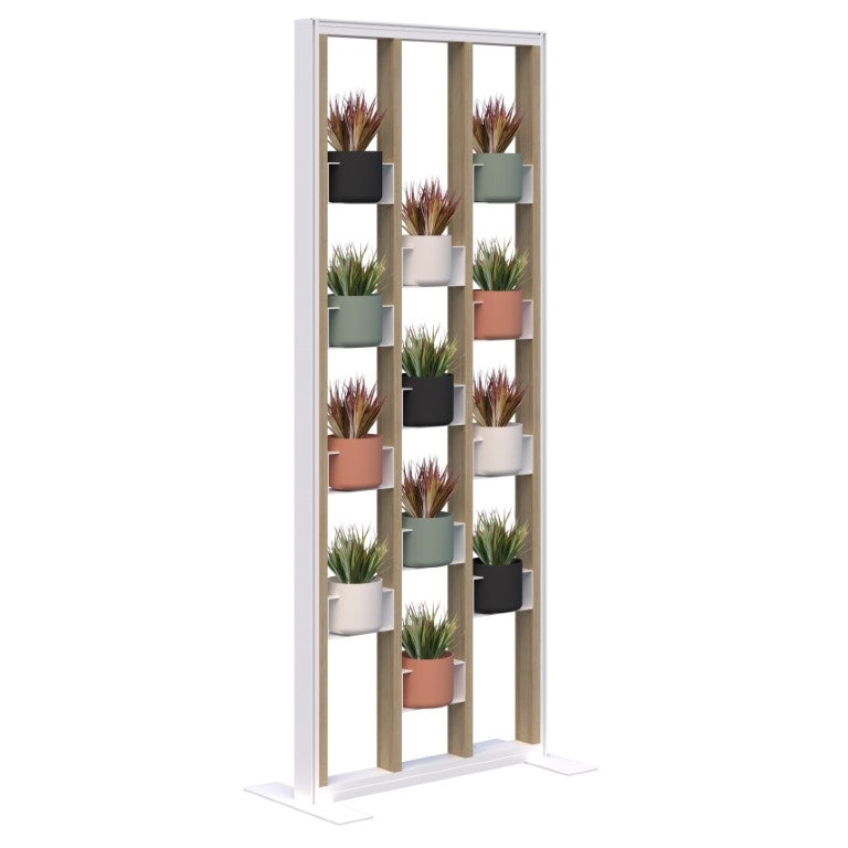 Connect Freestanding Plant Wall Inc Artificial Plants