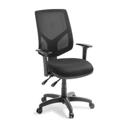 Crew 200 with Arms in Eden Black Fabric