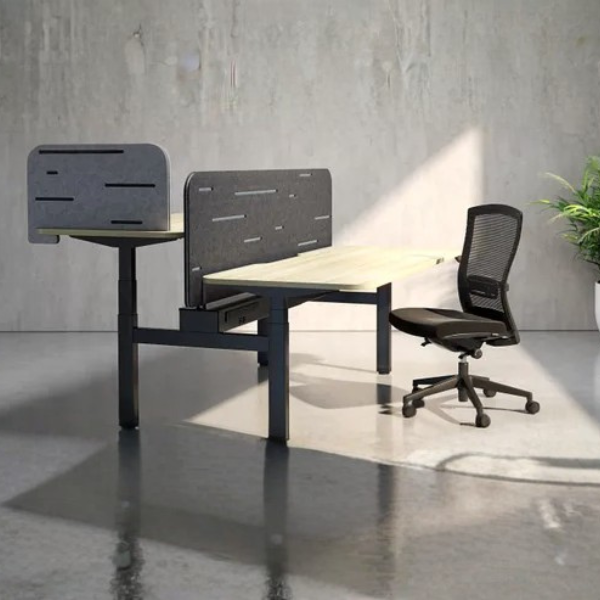 Knight Dart E-Panel - Double Sided Desk Screen