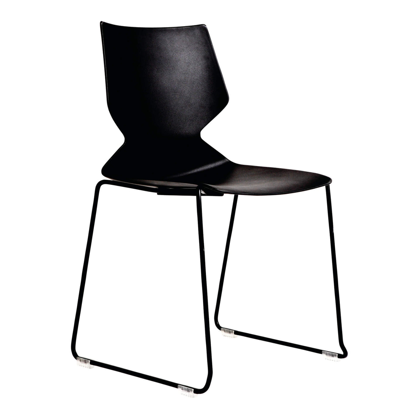 Konfurb Fly Sled Black Uno Furniture NZ