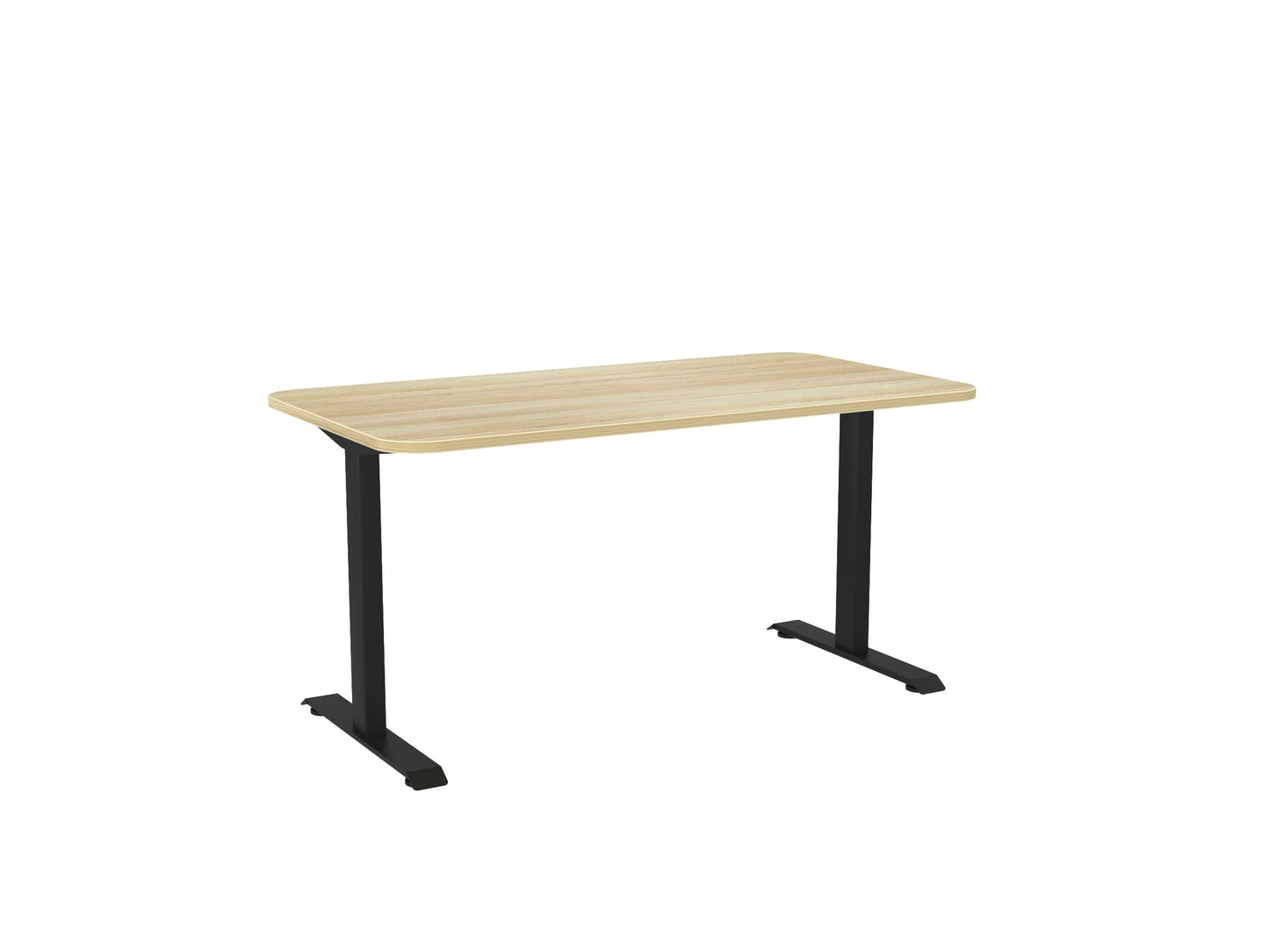 Haven Fixed Single Sided Desk - Radius Desktop