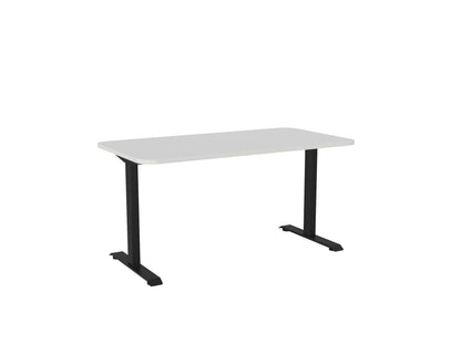 Haven Fixed Single Sided Desk - Radius Desktop