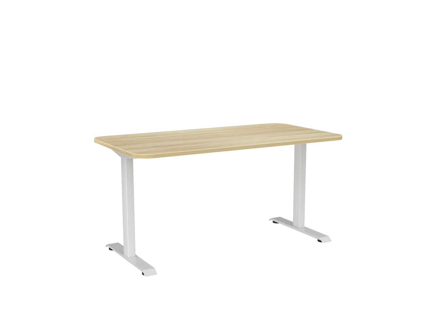 Haven Fixed Single Sided Desk - Radius Desktop