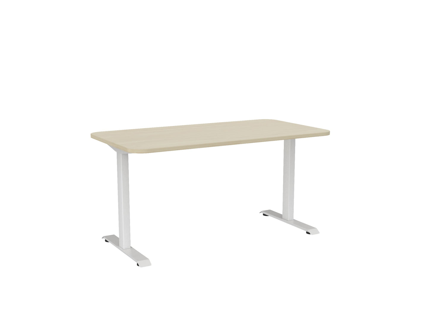 Haven Fixed Single Sided Desk - Radius Desktop