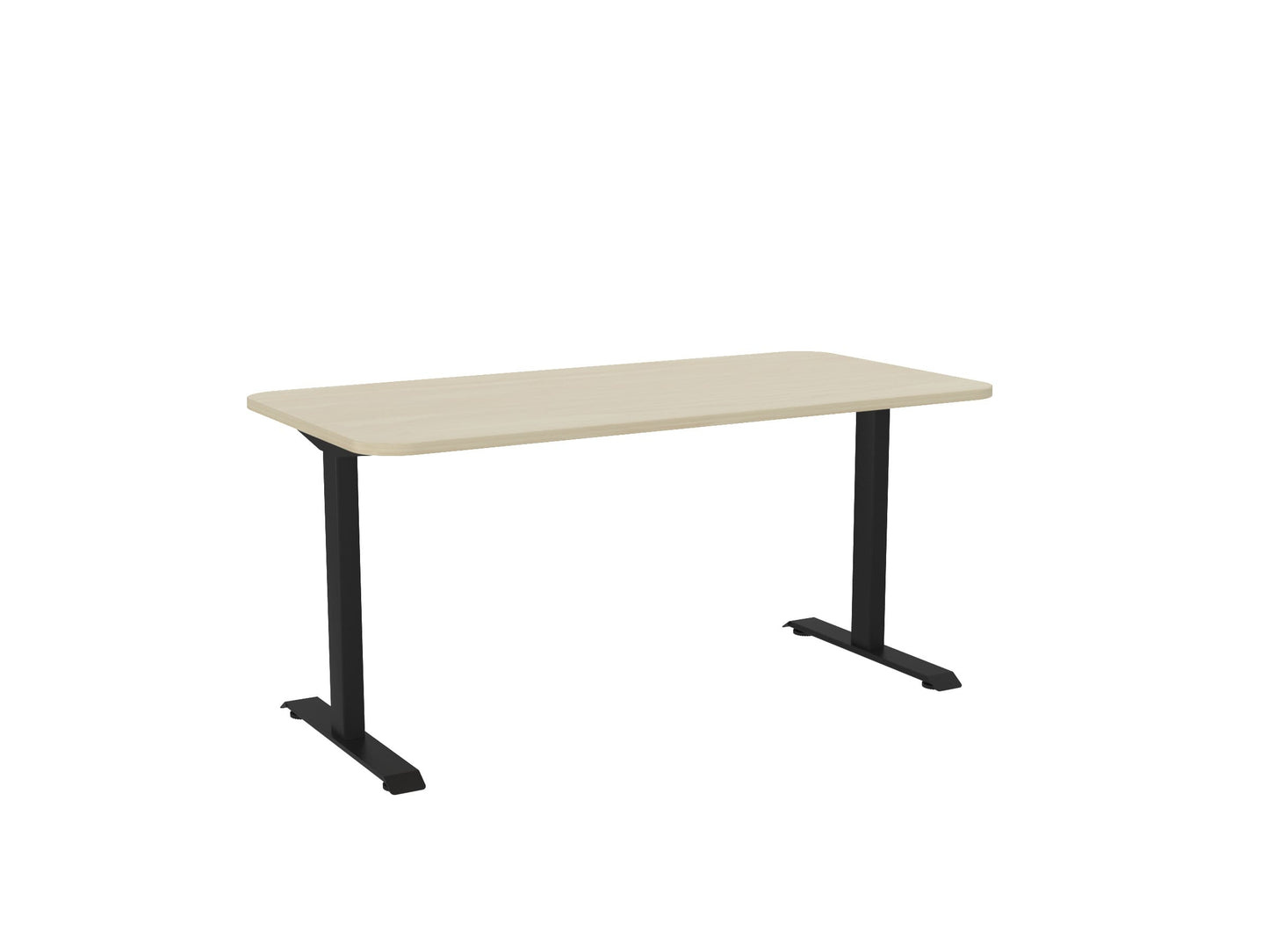 Haven Fixed Single Sided Desk - Radius Desktop