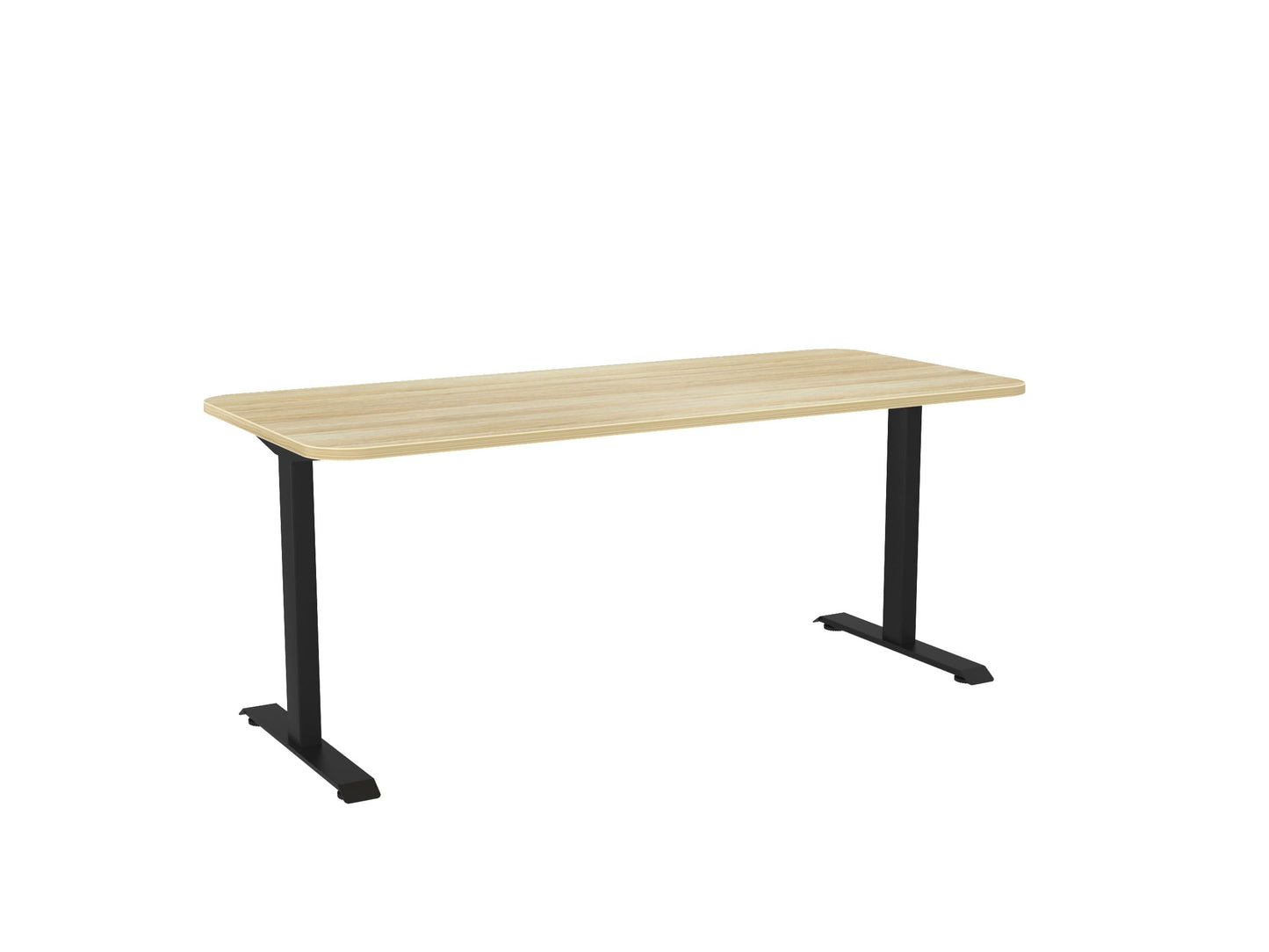 Haven Fixed Single Sided Desk - Radius Desktop