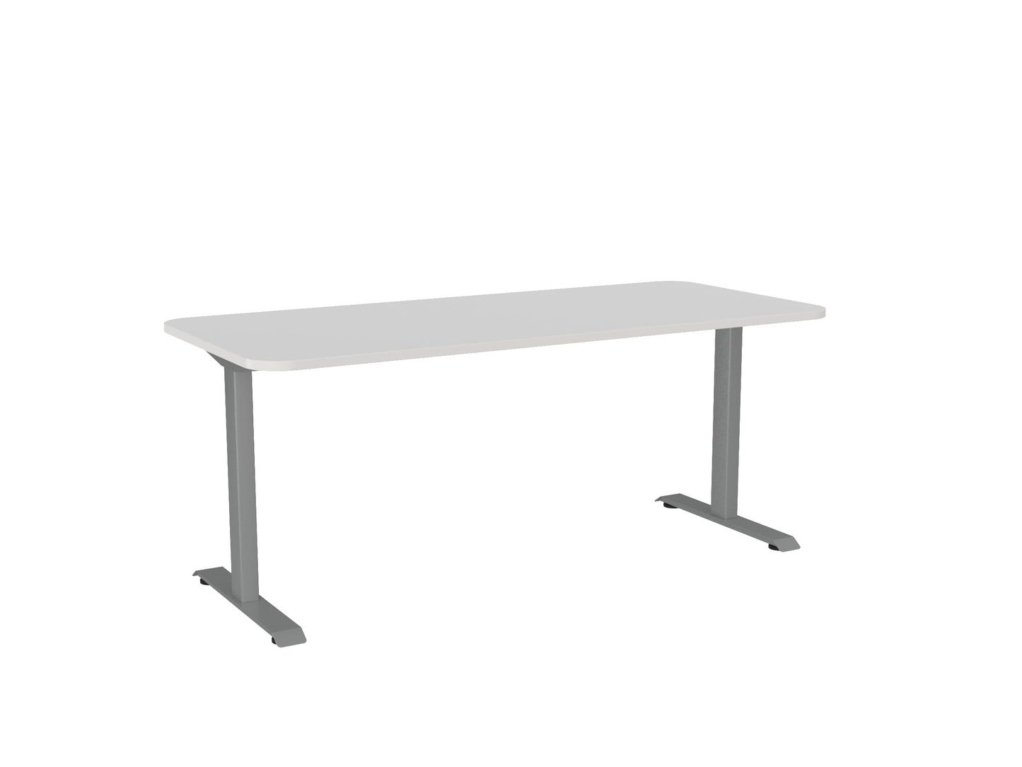 Haven Fixed Single Sided Desk - Radius Desktop