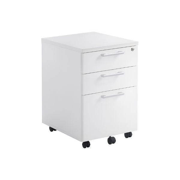 Ultimo Desk & Storage Combos English Oak Closed Metal Leg