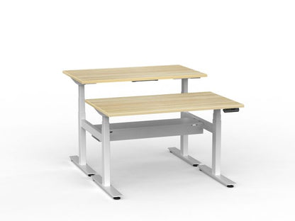 Agile Pro Electric 3-Column Shared Desk