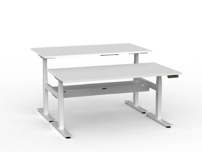 Agile Pro Electric 3-Column Shared Desk