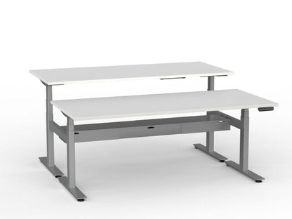 Agile Pro Electric 3-Column Shared Desk