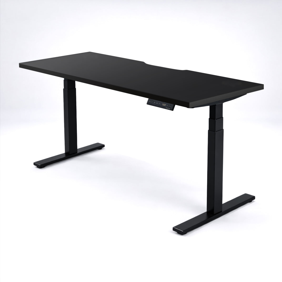Evolve Electric Standing Desk Scalloped Desktop