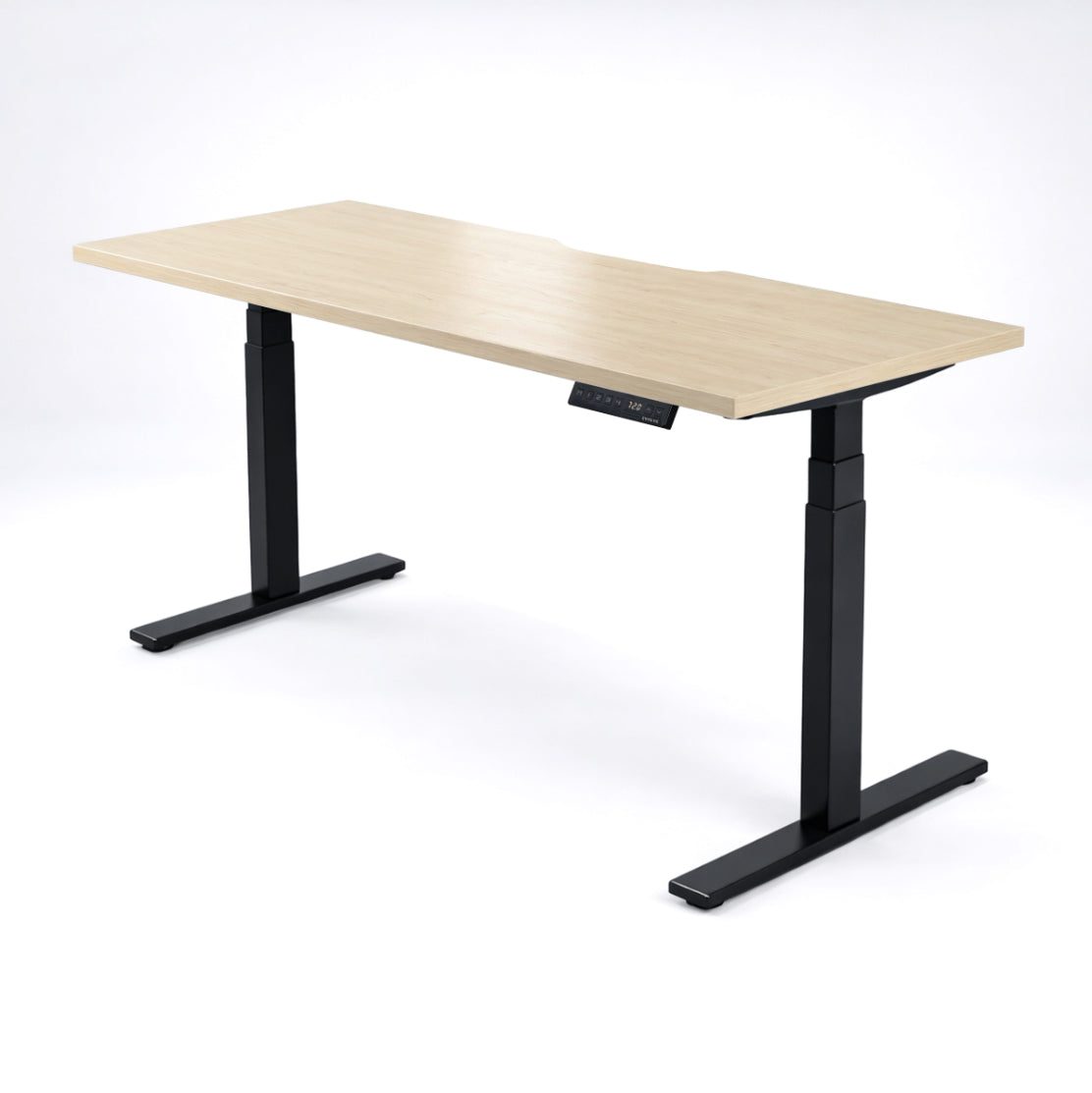 Evolve Electric Standing Desk Scalloped Desktop