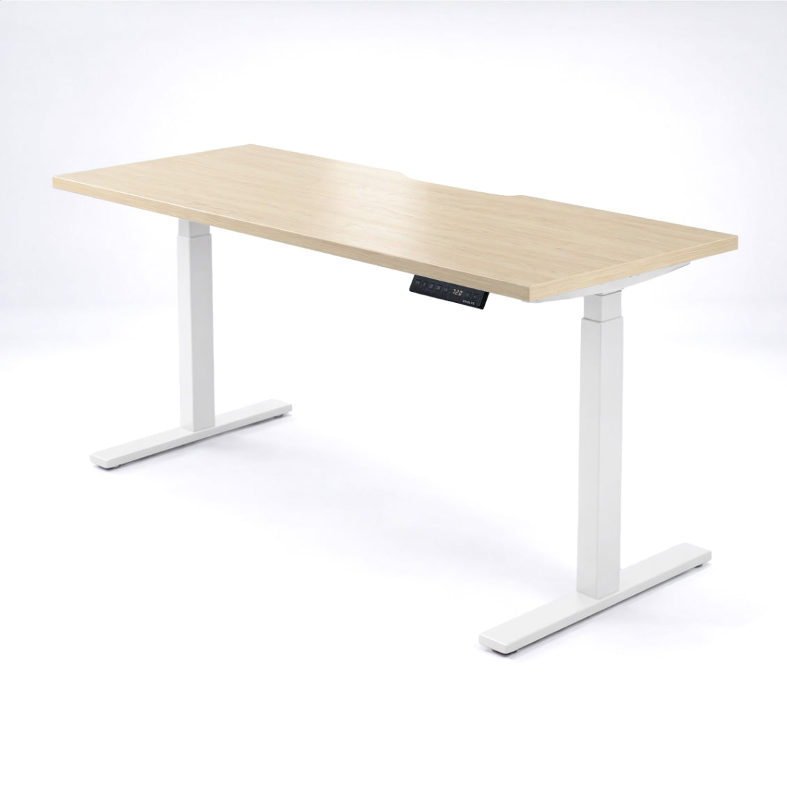 Evolve Electric Standing Desk Scalloped Desktop