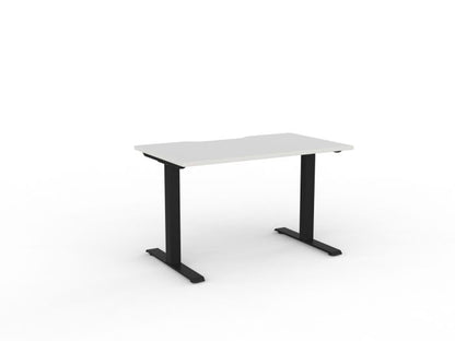 Velocity Fixed Individual Desk - Scallop