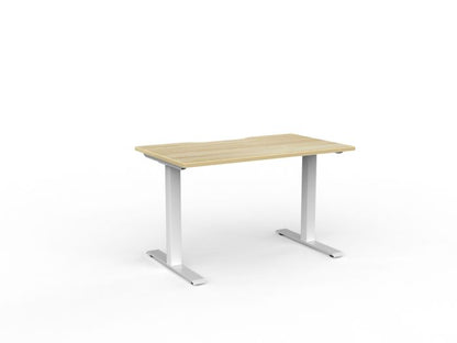 Velocity Fixed Individual Desk - Scallop