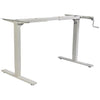 Manual Height Adjustable Standing Desk Frame
