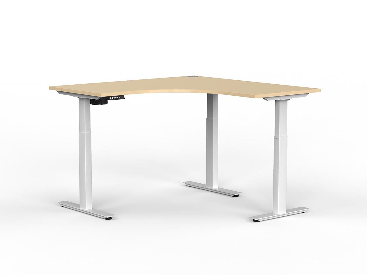 Standing Corner Electric height adjustable standing desk