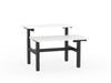 double sided electric height adjustable standing desk