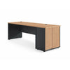 office desk and storage system English Oak