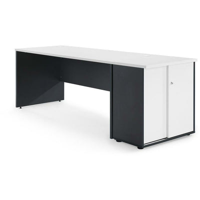 Milan office desk and storage system