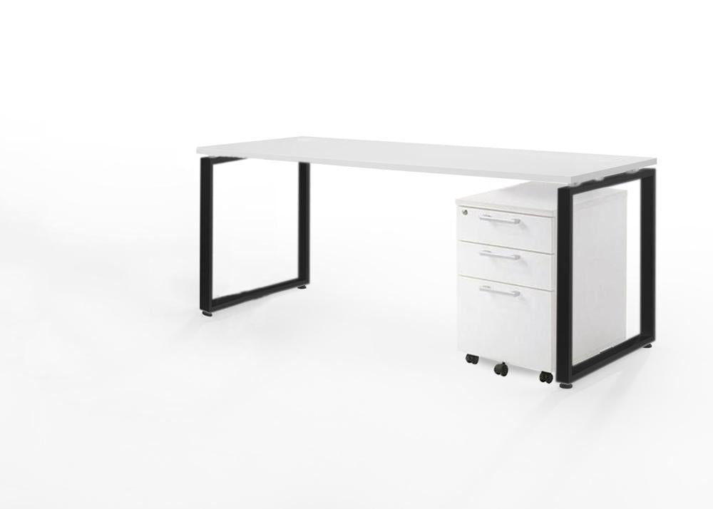 Office Desk and Storage Combo
