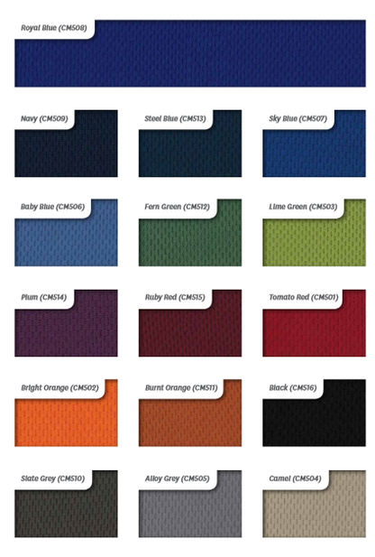 Breath Fabric Colour Options