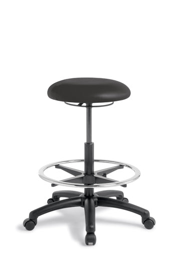 Tall Office stool for standing desk or drafting table