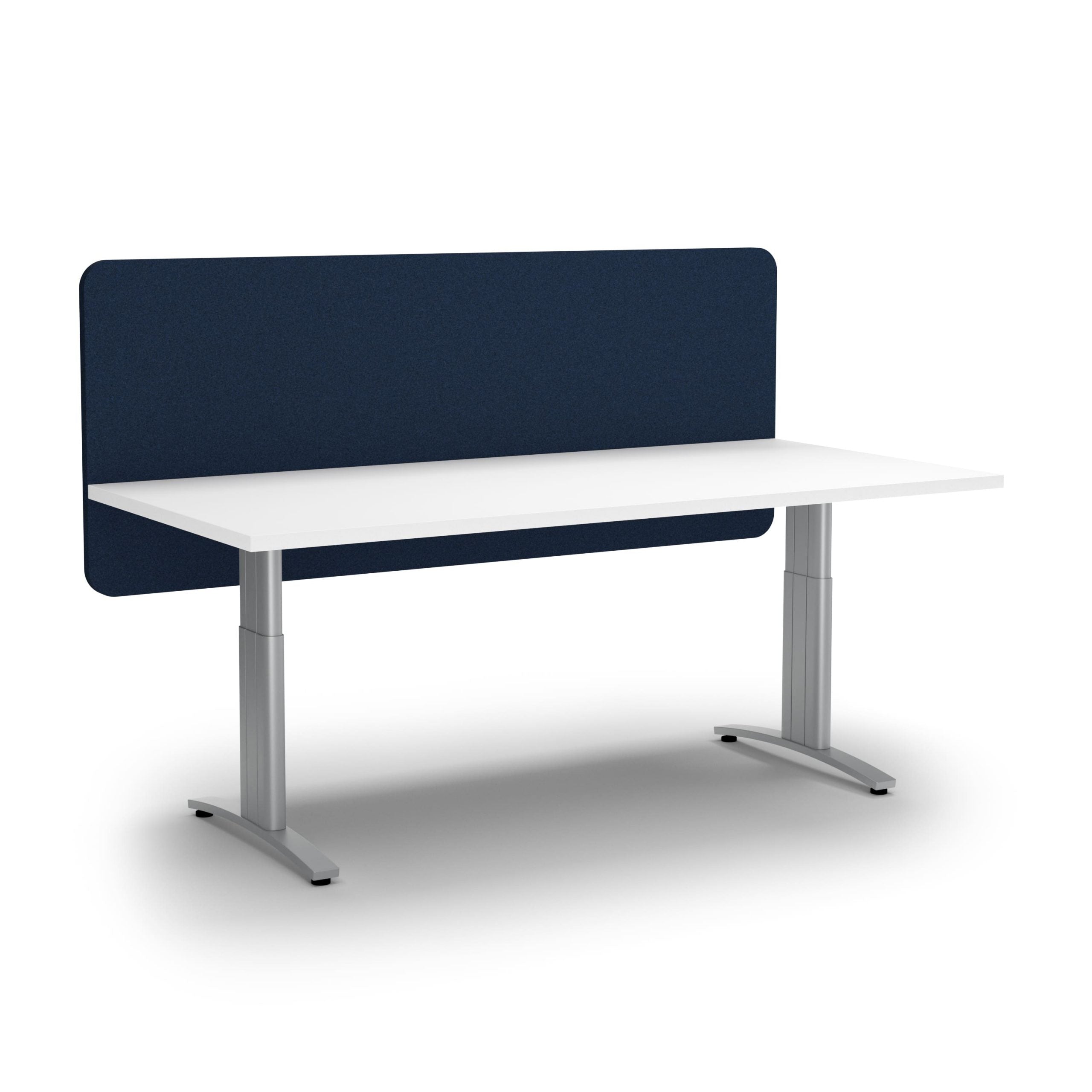 Boyd Acoustic Desk Screen Modesty Panel – Uno Furniture | NZ