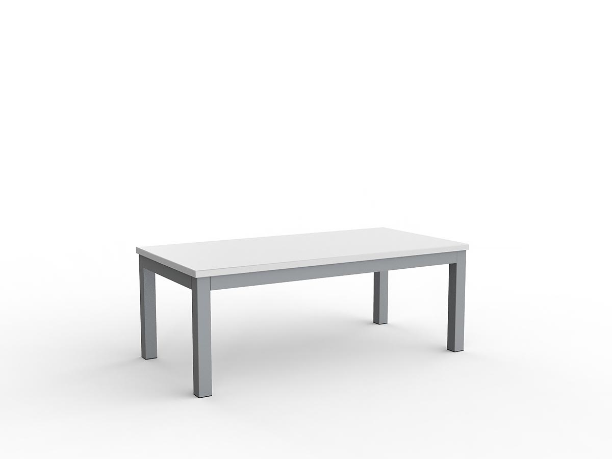 Coffee table with metal Legs