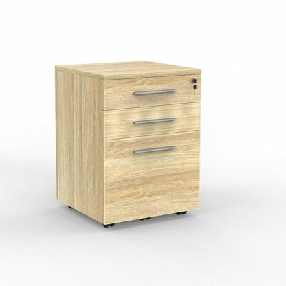 cubit 2 drawer and file mobile pedestal